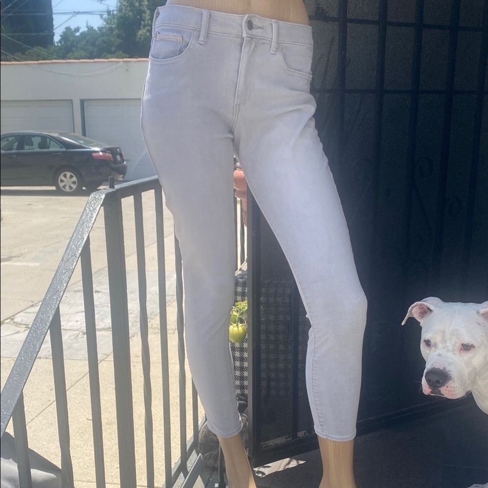 GAP Gray Ankle Cropped Jeans